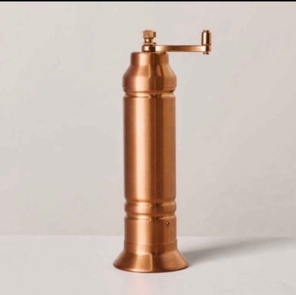 Hearth & Hand Bronze Set Salt & Pepper Grinder--2 Piece Set Short
